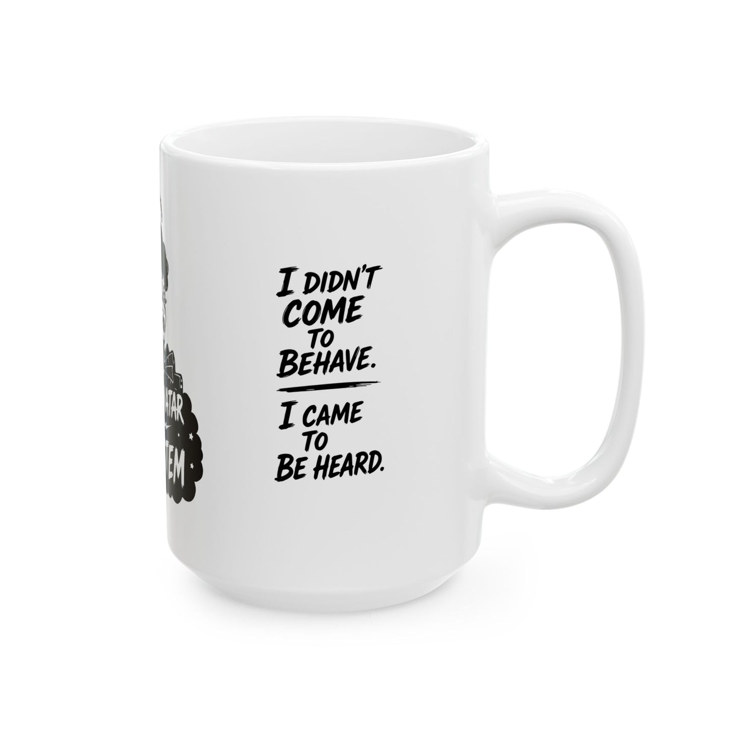 Black Benatar vs The Cistem Mug 11oz/15oz)