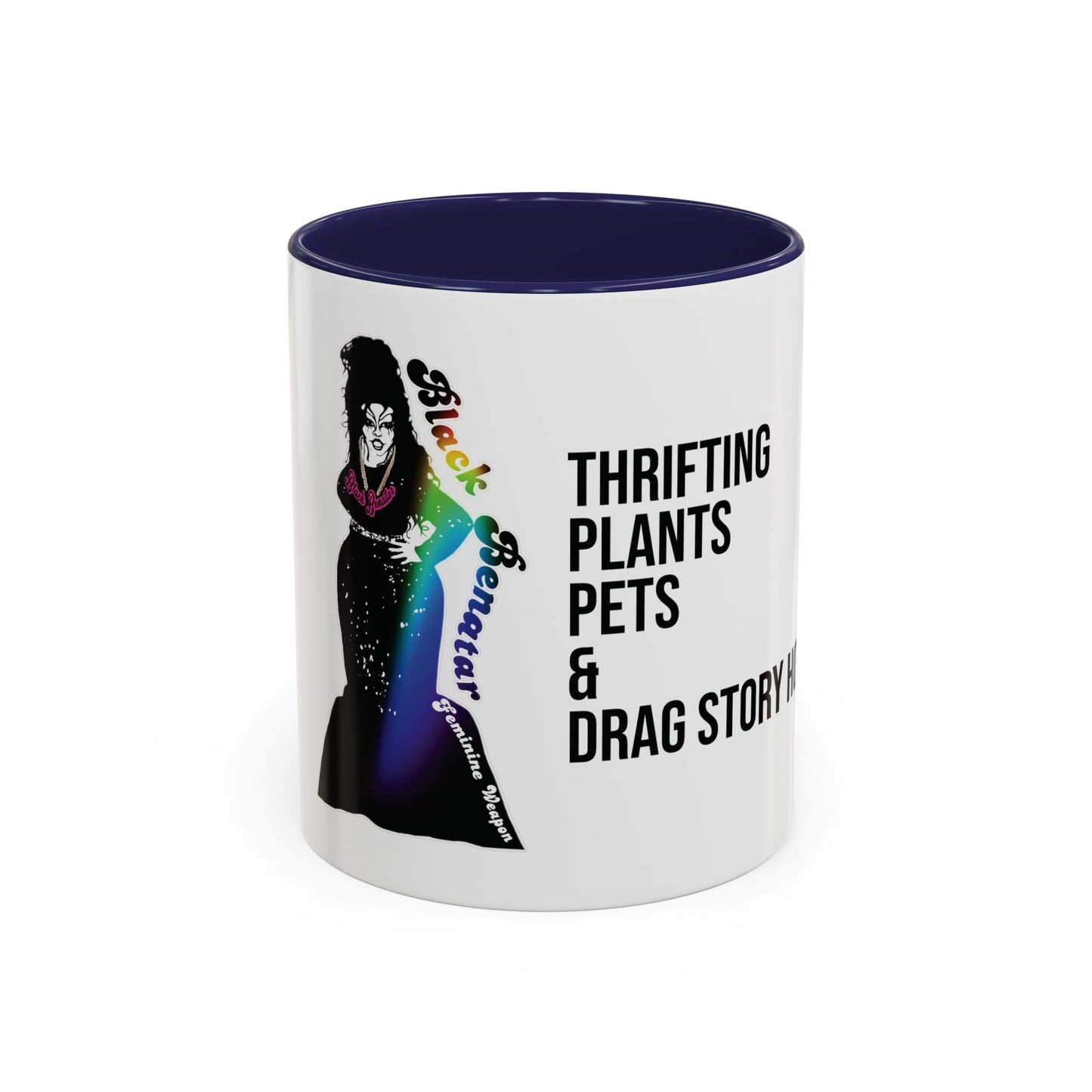 Drag Story Hour Black Benatar Coffee Mug