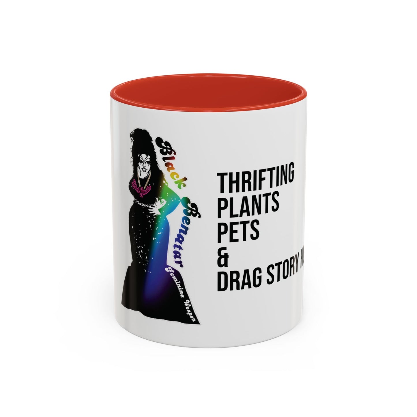 Drag Story Hour Black Benatar Coffee Mug