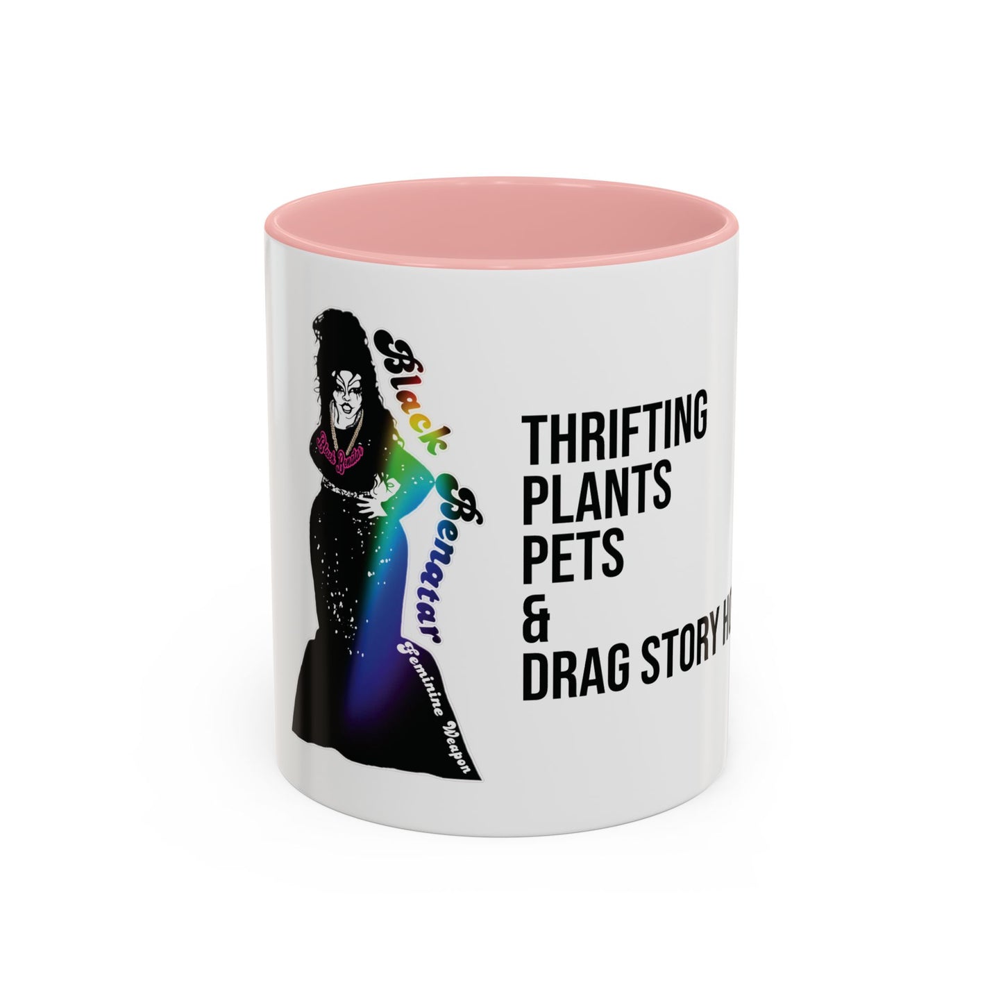 Drag Story Hour Black Benatar Coffee Mug