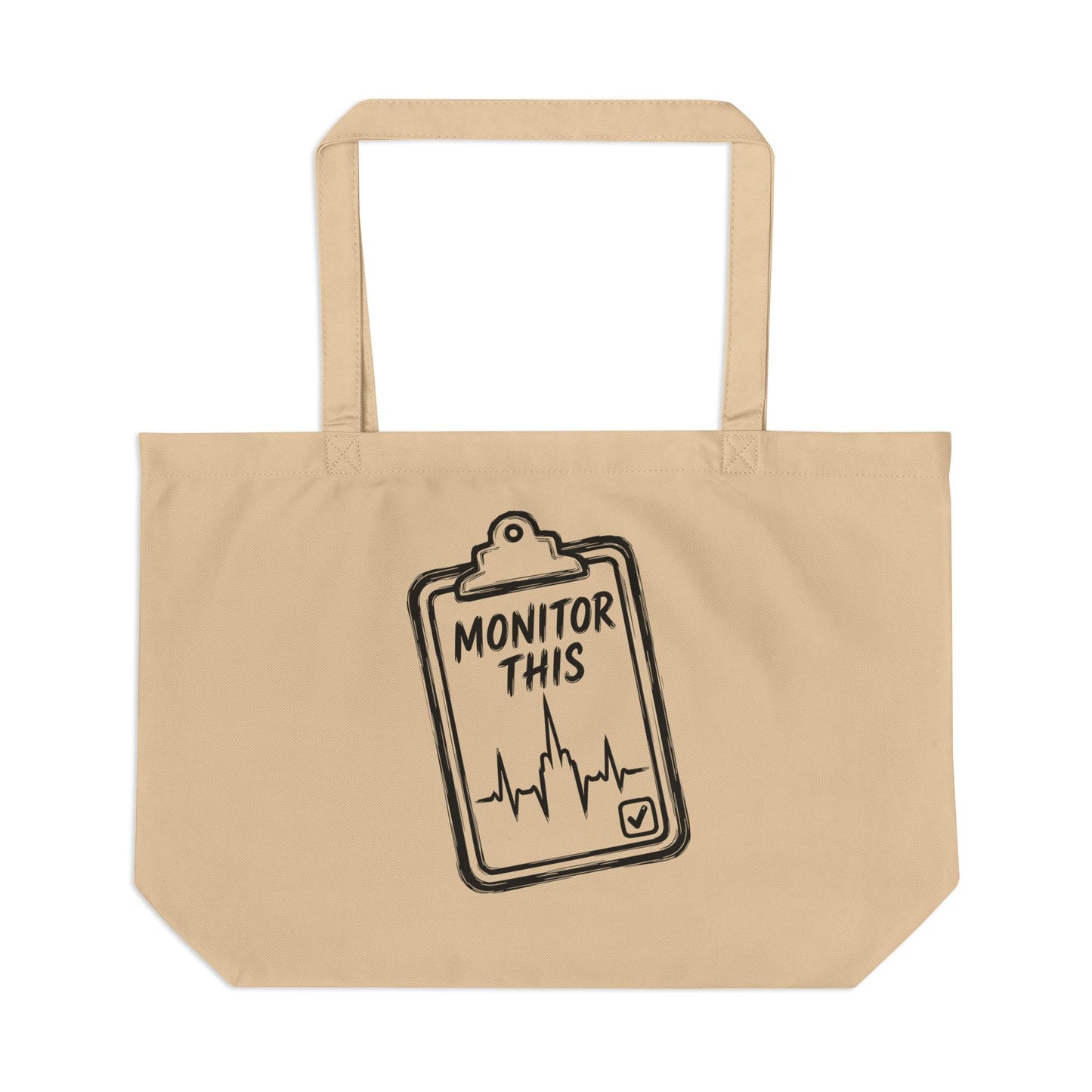 Tote Bag with Bold Drag Queen Reproductive Justice Design
